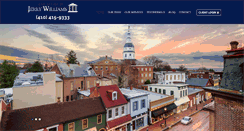 Desktop Screenshot of jerrywilliamslaw.com